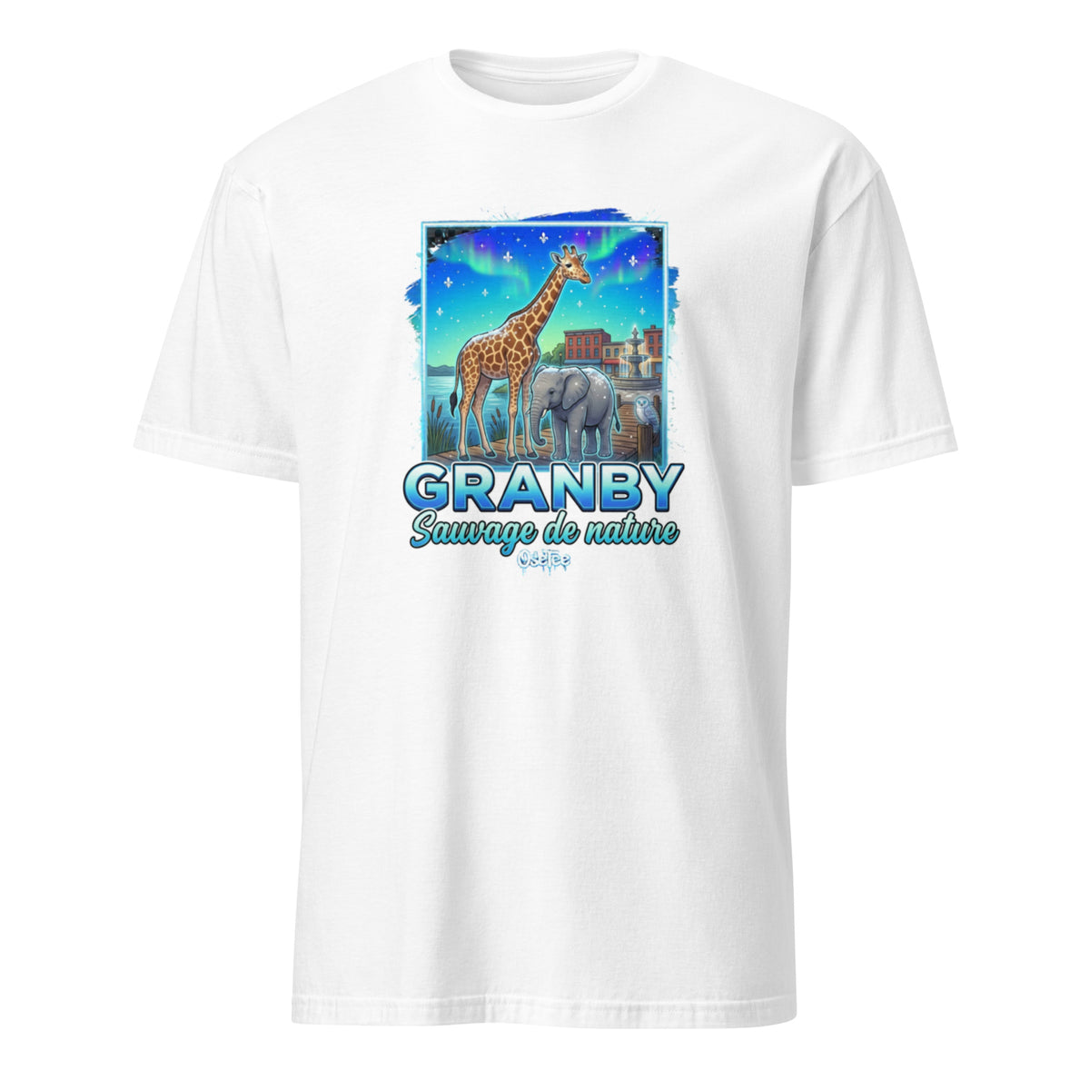 OseTee Granby T-shirt, White – T-shirt Granby blanc, Cantons-de-l'Est, Québec