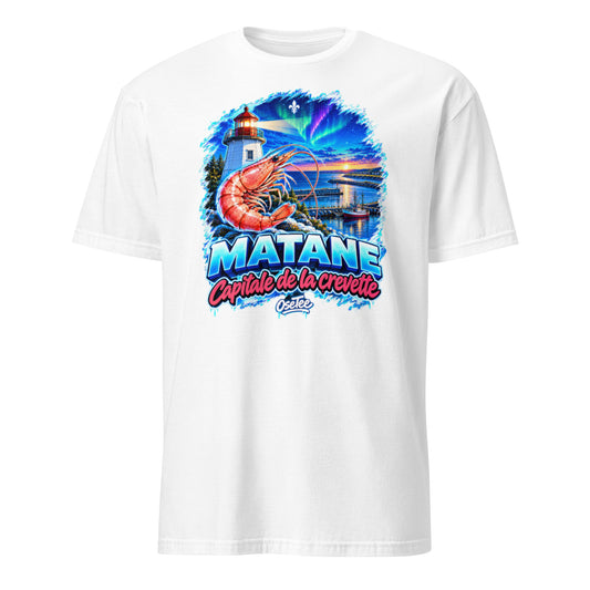 OseTee Matane T-shirt, White – T-shirt Matane blanc, Gaspésie, Québec