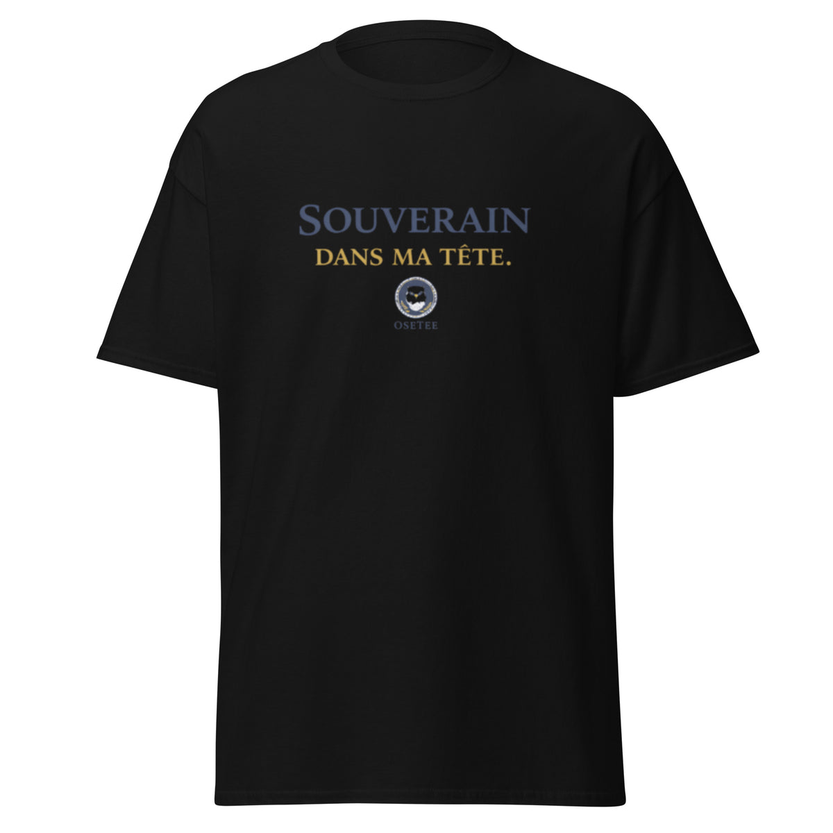 T-shirt Souverain dans ma tête OseTee — vue 3
