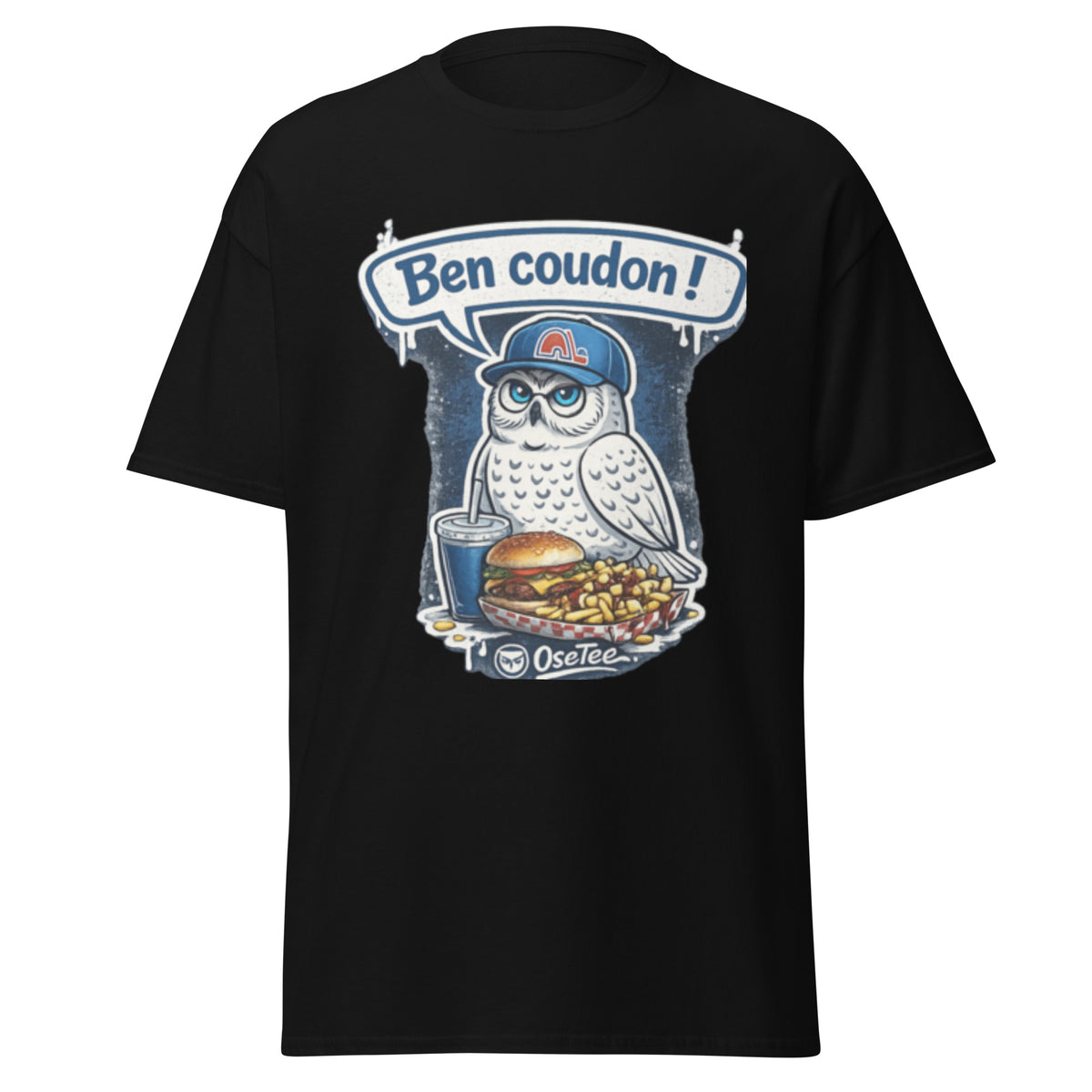 T-shirt Ben coudon ! OseTee — vue 2