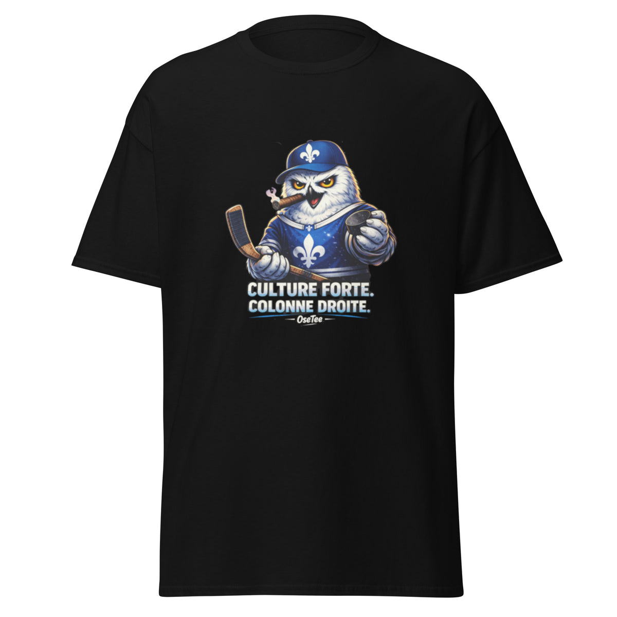 T-shirt Culture forte. Colonne droite. OseTee — vue 3