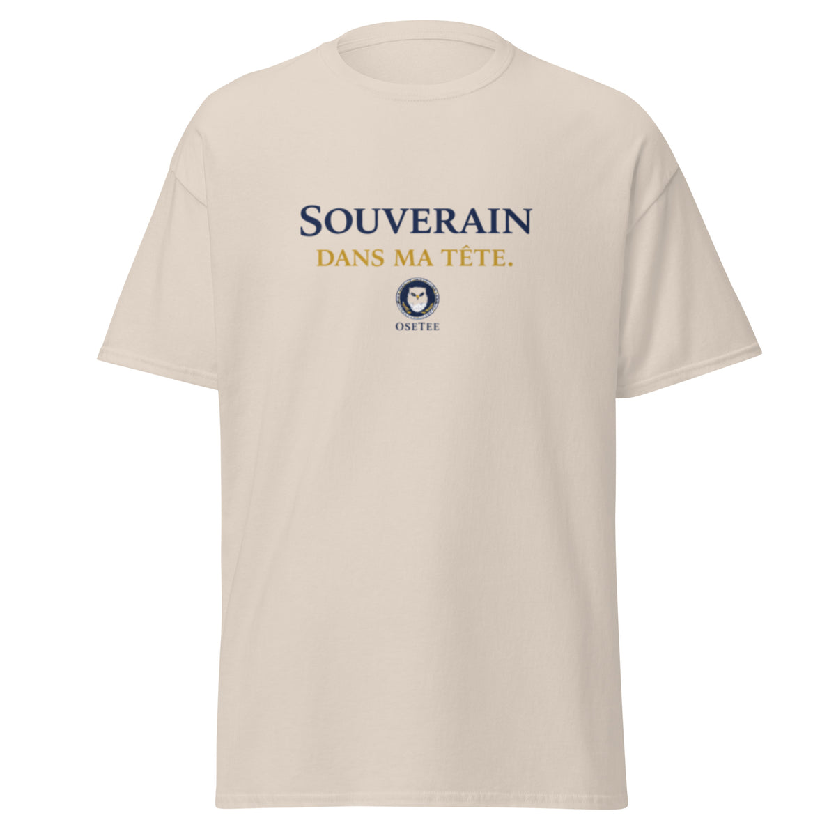 T-shirt Souverain dans ma tête OseTee — vue 2
