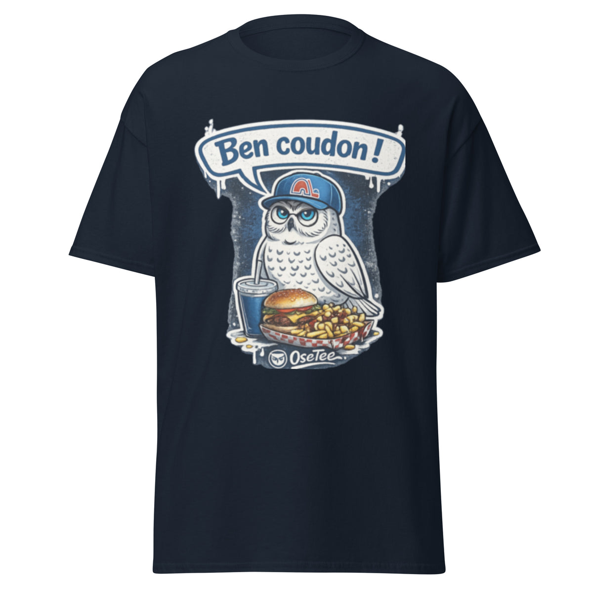 T-shirt Ben coudon ! OseTee — vue 3