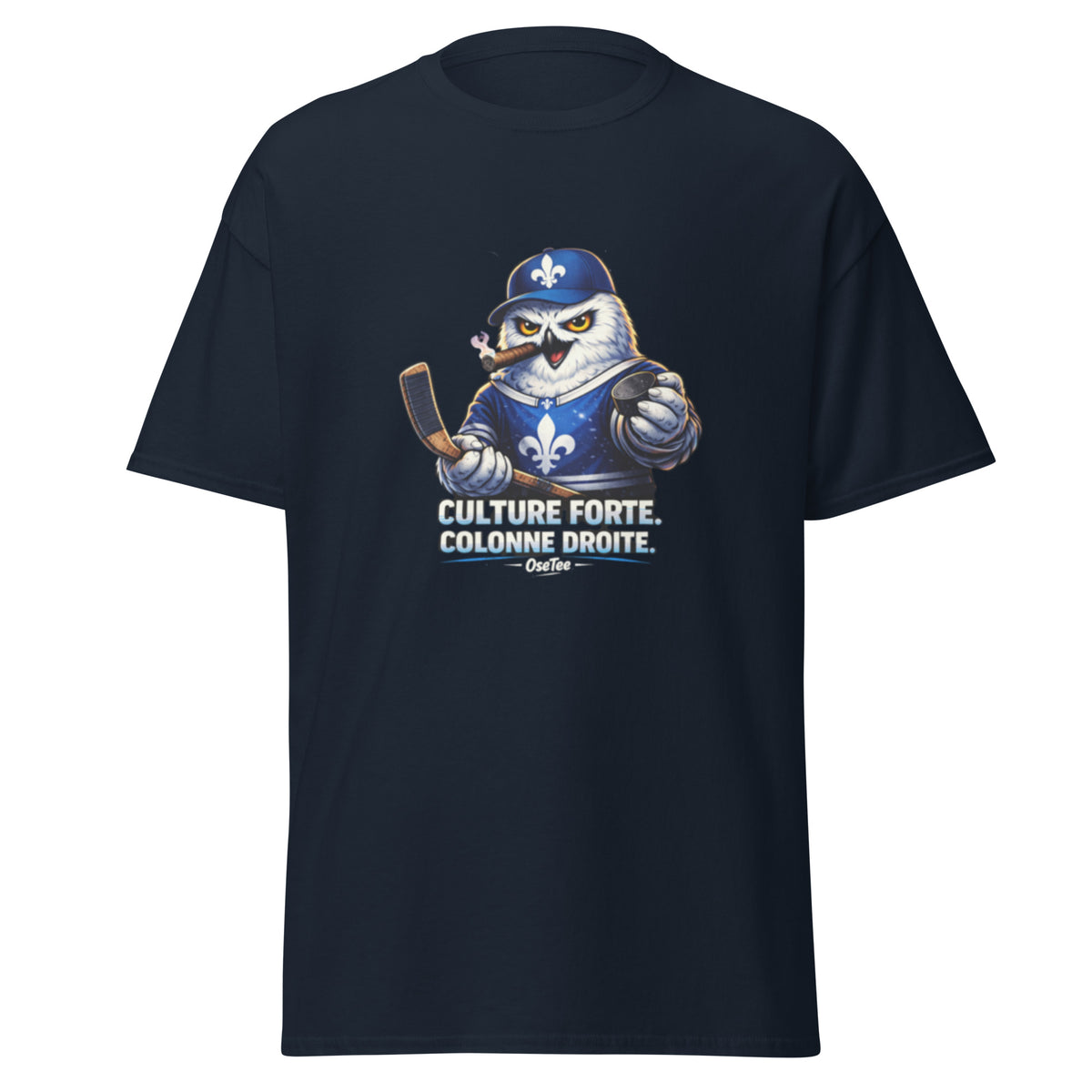 T-shirt Culture forte. Colonne droite. OseTee — vue 2