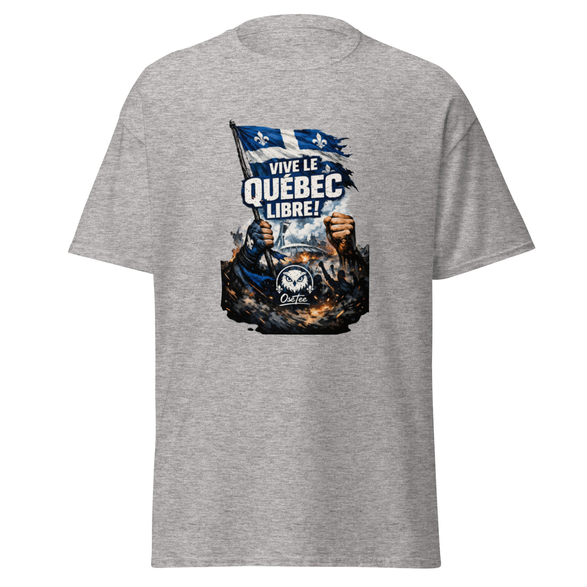 T-shirt Vive le Québec Libre ! OseTee — vue 5