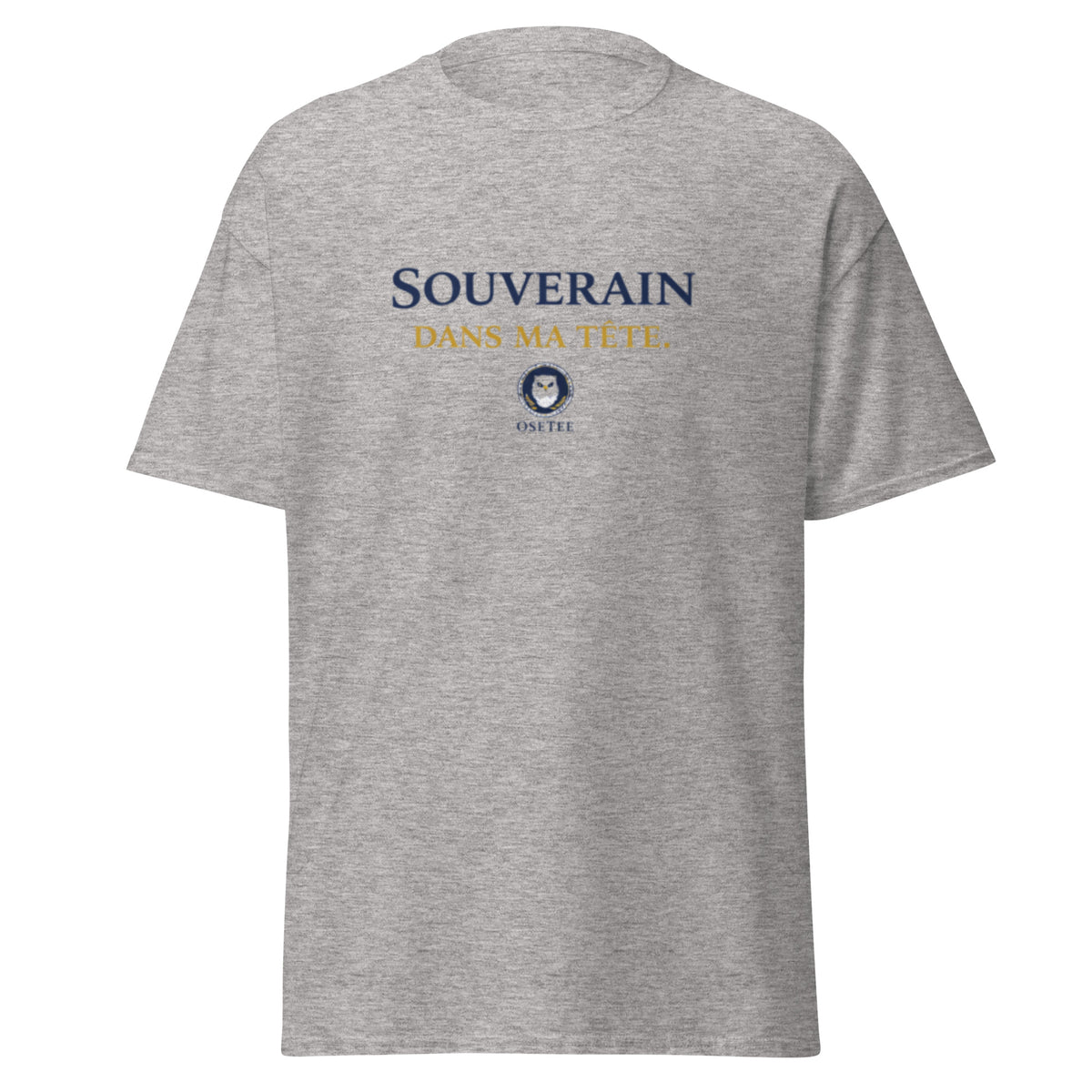 T-shirt Souverain dans ma tête OseTee — vue 5