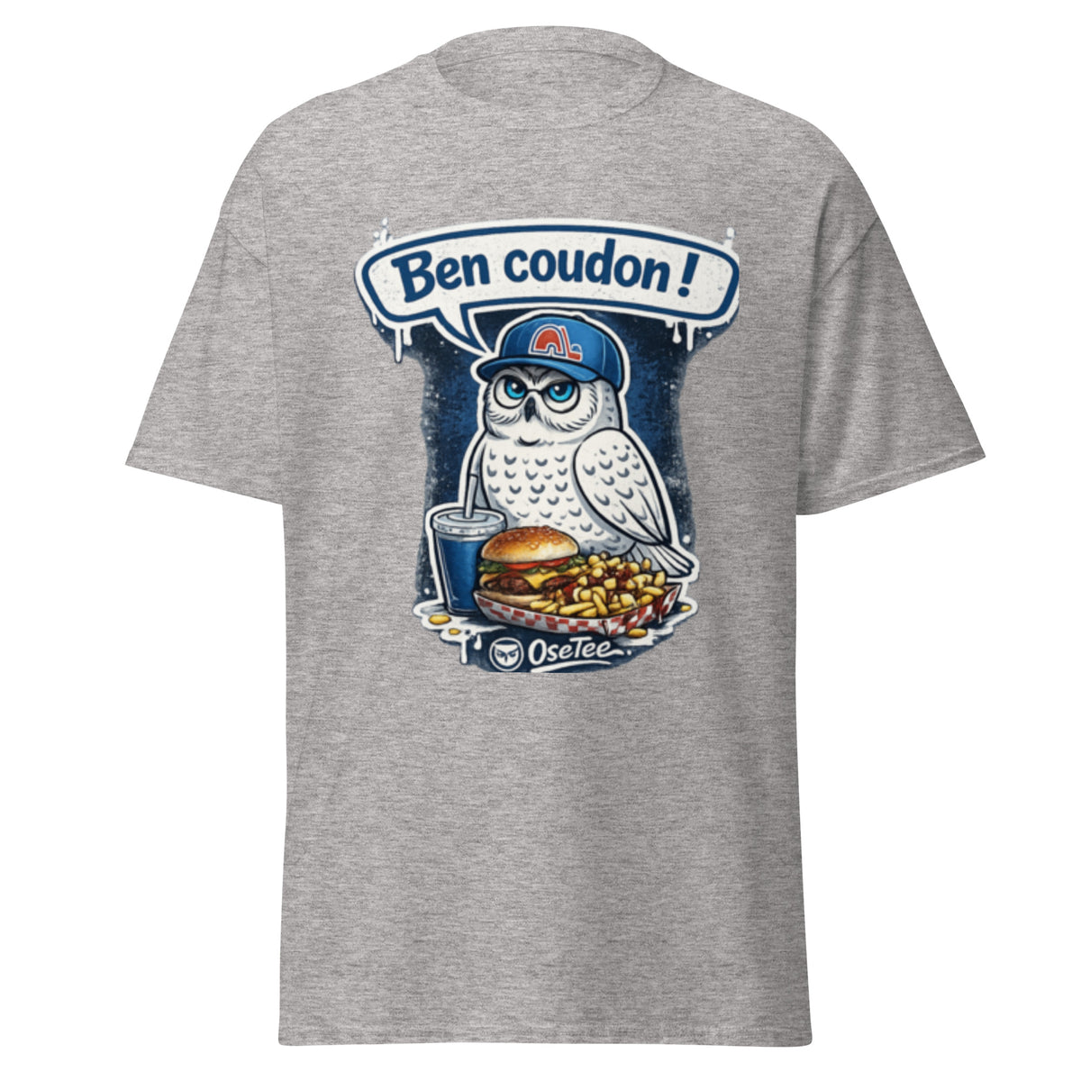 T-shirt Ben coudon ! OseTee — vue 4