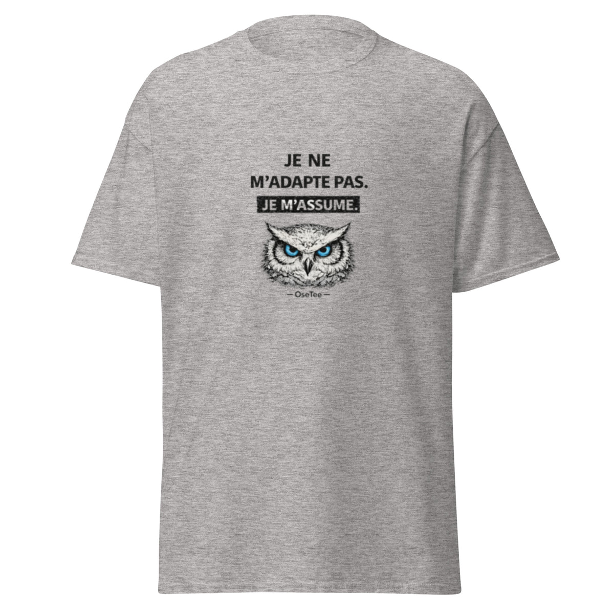 T-shirt Je ne m'adapte pas. Je m'assume. OseTee — vue 2