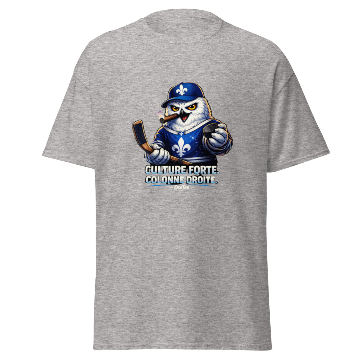 T-shirt Culture forte. Colonne droite. OseTee — vue 4