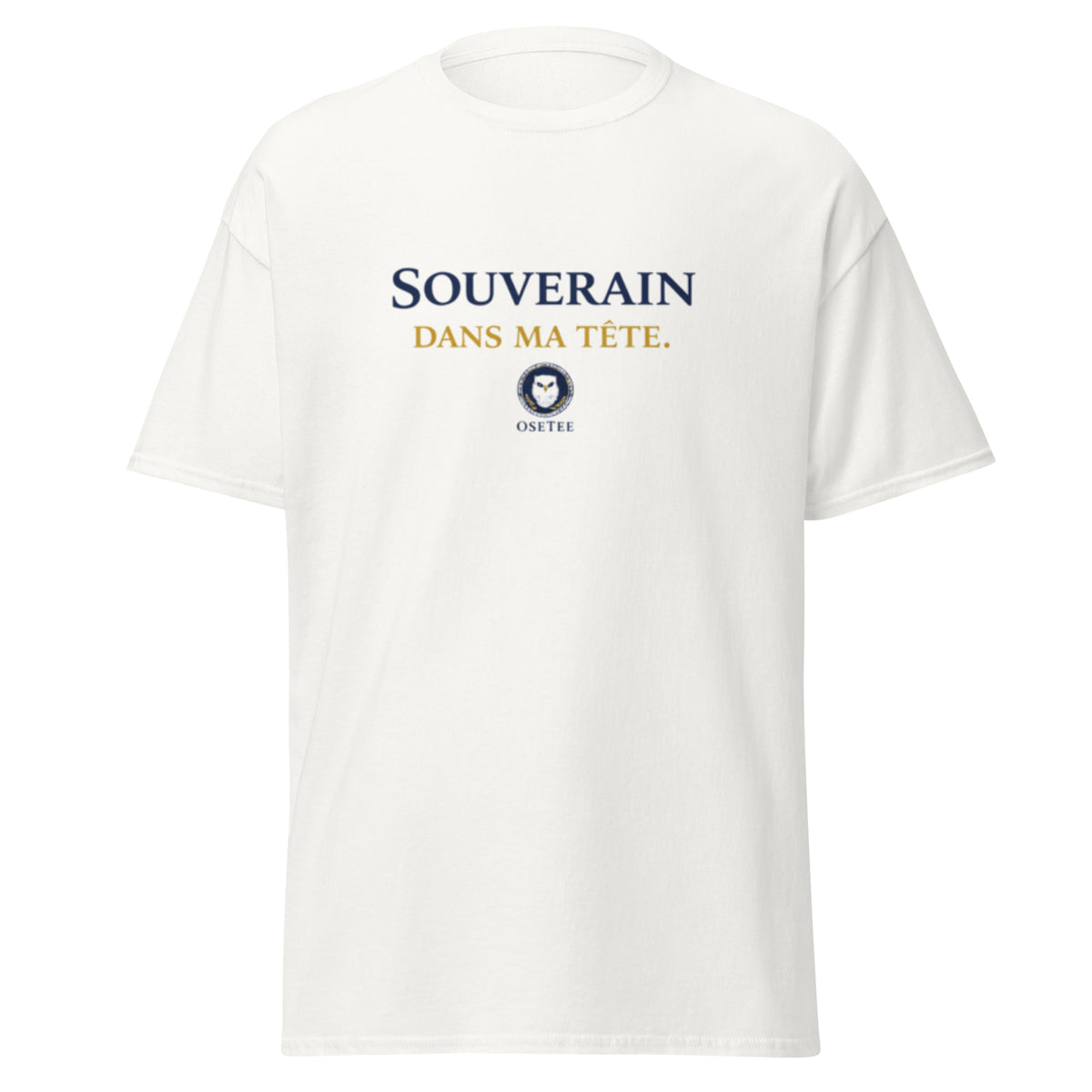 T-shirt Souverain dans ma tête OseTee — vue 6