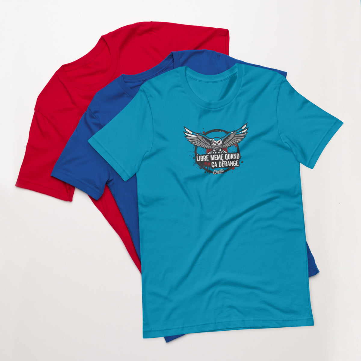 T-shirt Libre même quand ça dérange OseTee — vue 14