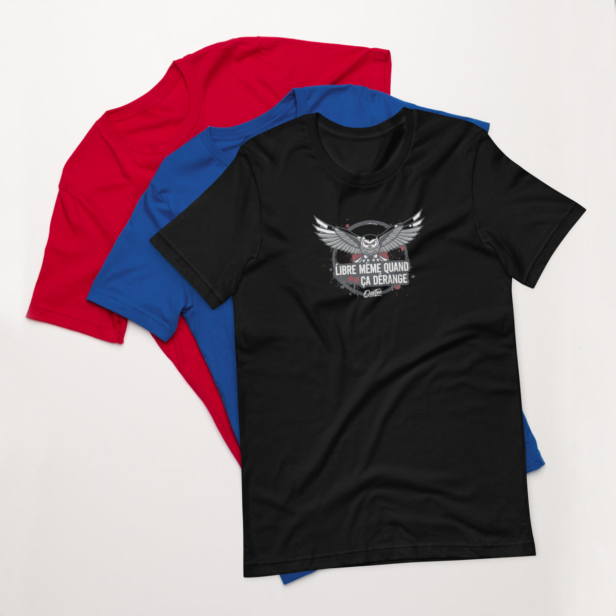 T-shirt Libre même quand ça dérange OseTee — vue 3