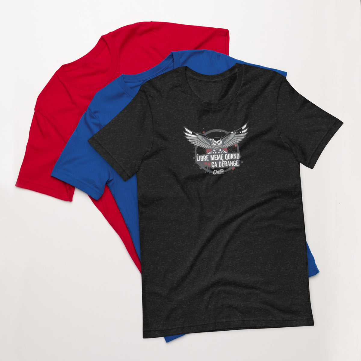 T-shirt Libre même quand ça dérange OseTee — vue 2