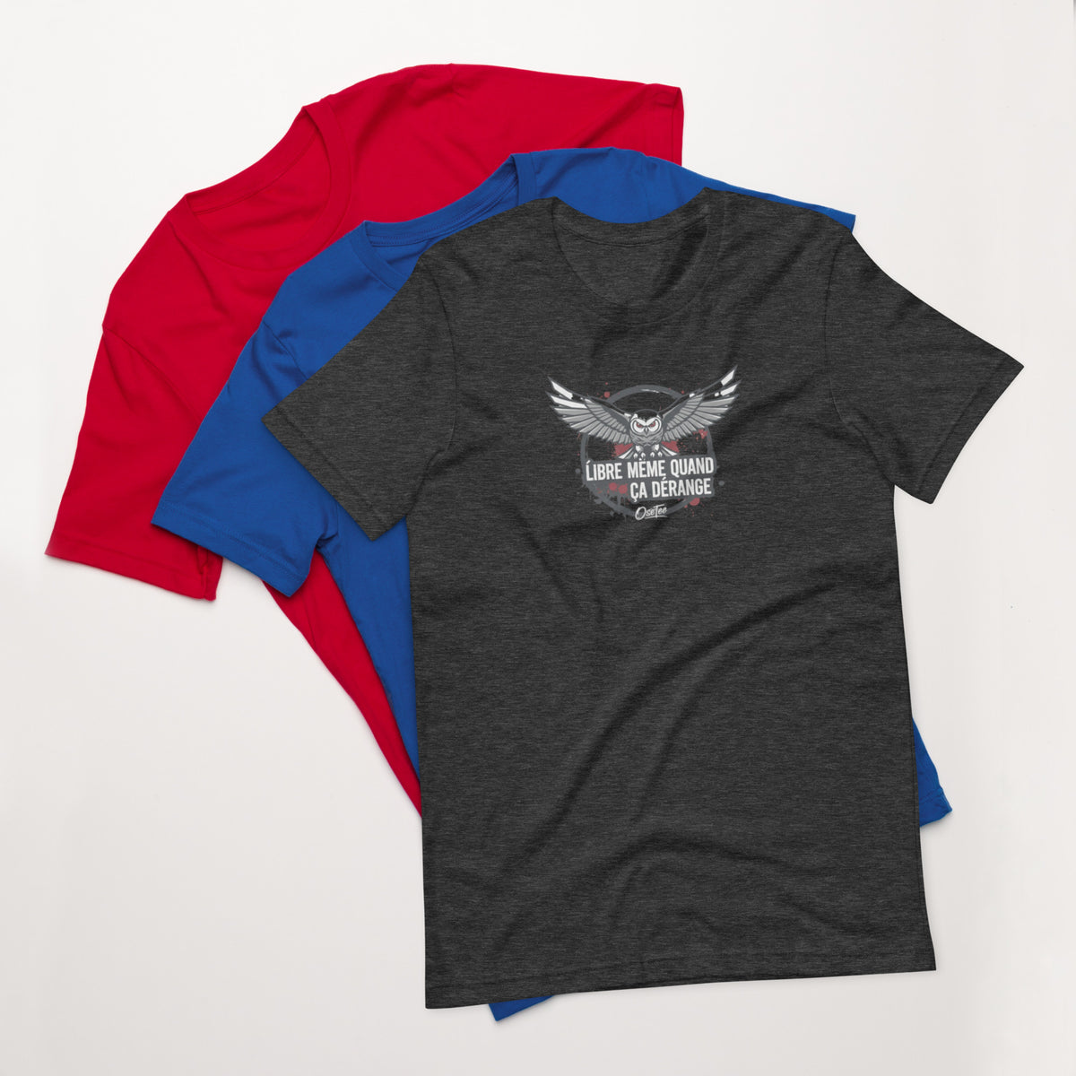 T-shirt Libre même quand ça dérange OseTee — vue 8