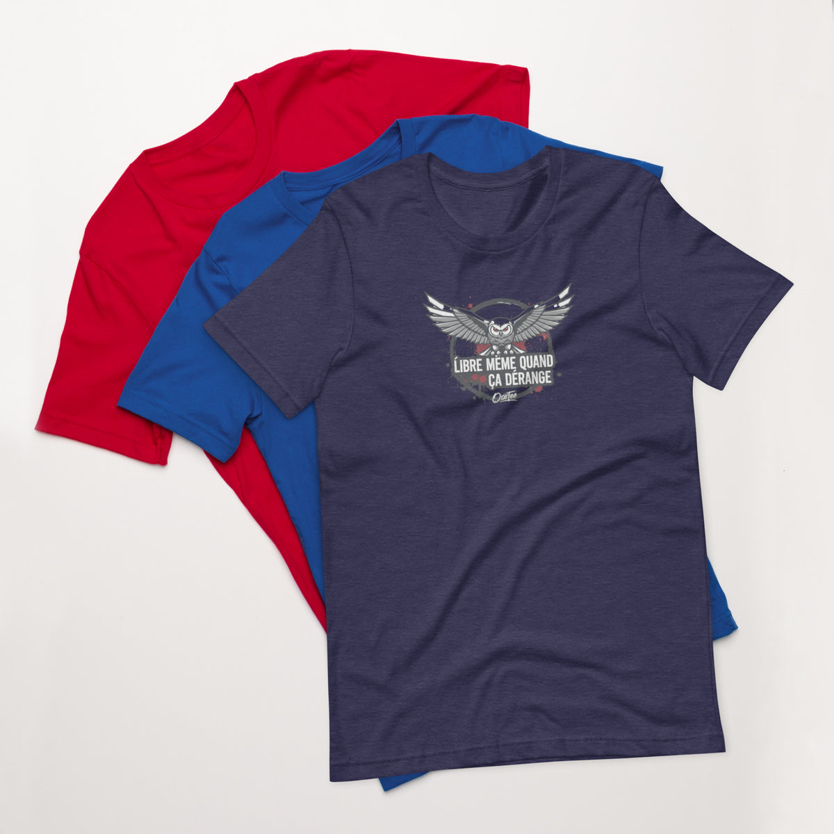 T-shirt Libre même quand ça dérange OseTee — vue 5