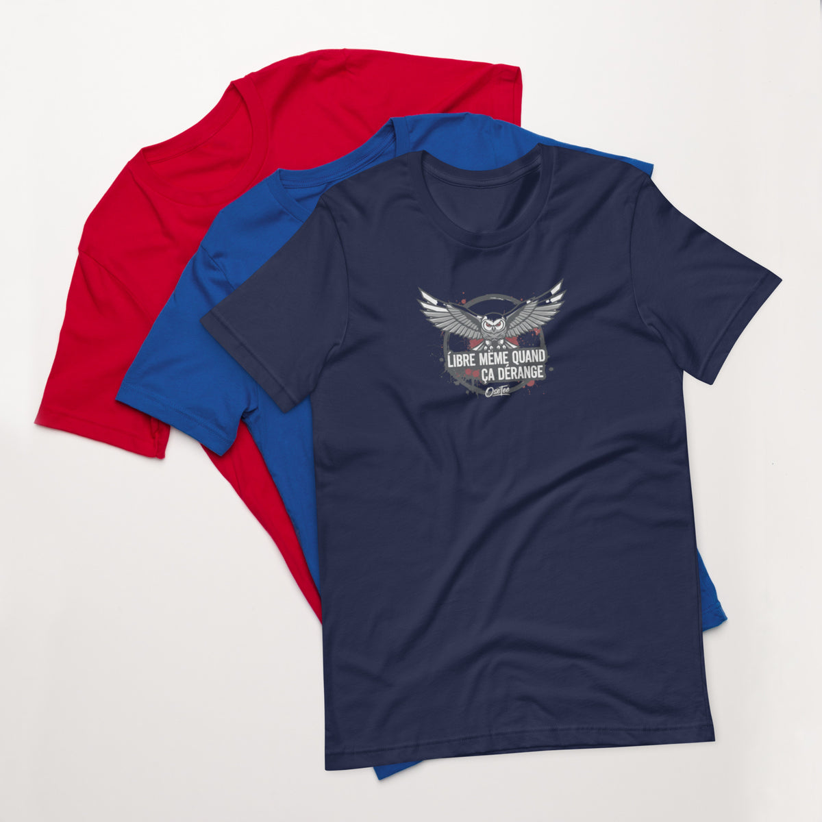 T-shirt Libre même quand ça dérange OseTee — vue 4