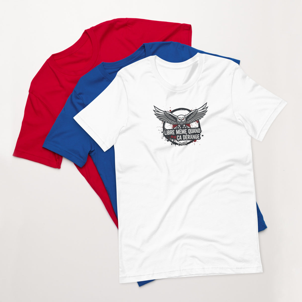 T-shirt Libre même quand ça dérange OseTee — vue 16