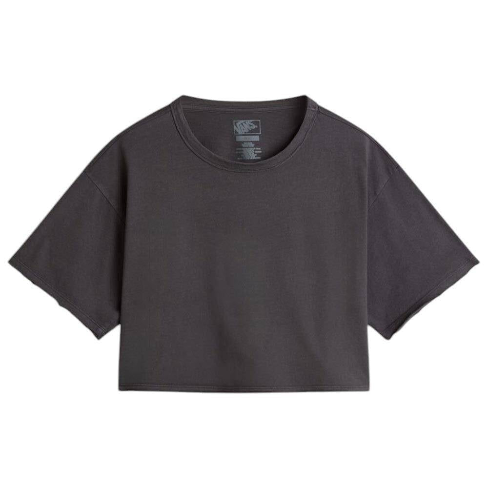 Vans 'Relaxed' Cropped Tee - Washed Grey (Women's)