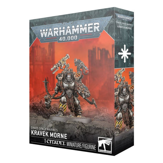 Warhammer 40,000 : Chaos Space Marines Kravek Morne
