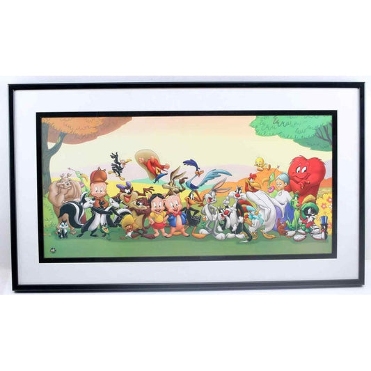 Warner Brothers Gang Lithograph - Framed