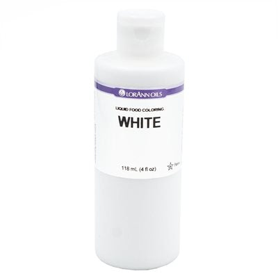 Colorant Alimentaire Liquide Blanc - Colorant Alimentaire Liquide - 4 oz, 1 Gallon - Livraison Gratuite au Canada pour les Commandes Supérieures à 199 CAD