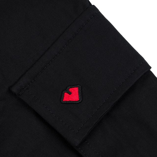 Loviah 'Paratrooper V2' Cotton Cargo Pants - Black